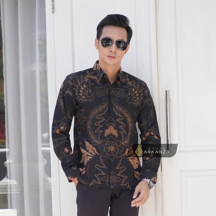 Batik Pria Lengan Panjang Premium Full Furing M231