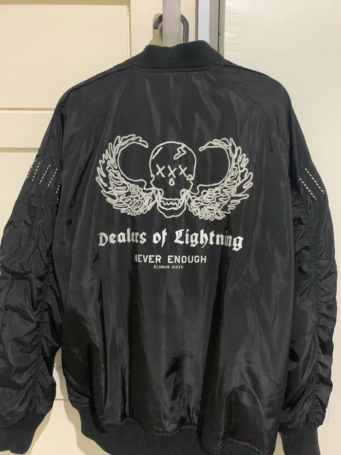 Elhaus x K.i.X.X.X Bomber Jacket "Dealers of Lightning"