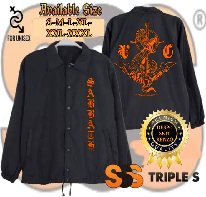 COACH JAKET SABBATH CREW JOKER JACKET WEBTOON WIND BREAKER SEPEDA BIRD