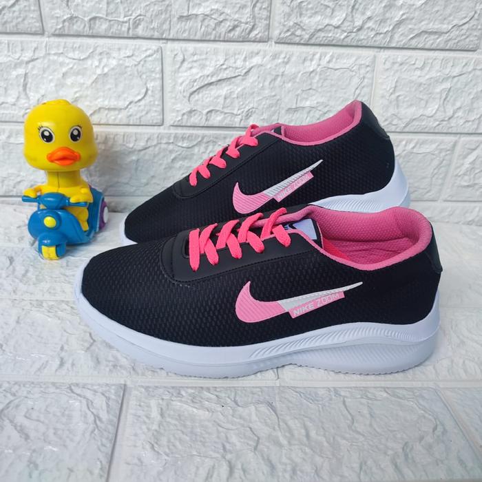 SEPATU SNEAKERS CEWEK NIKE ZOOM PINK SIZE 35-40