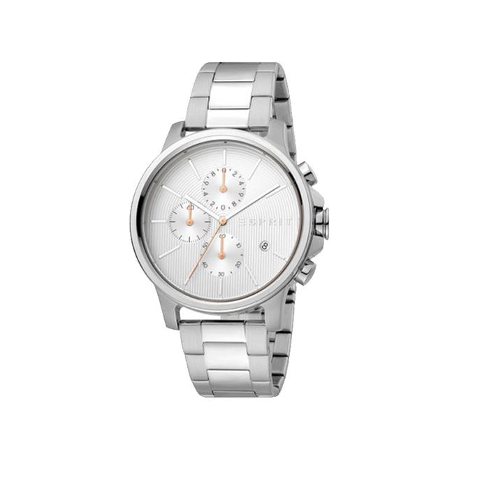 Esprit ES1G155M0055 ES COURSE CHRONO SILVER MB Jam Tangan Wanita