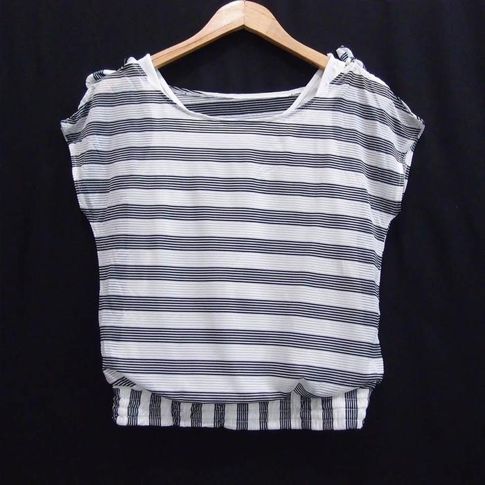 CO237 SIZE M CECIL MC BEE STRIP CUT OFF BERFURING BLUS PREMIUM SECOND