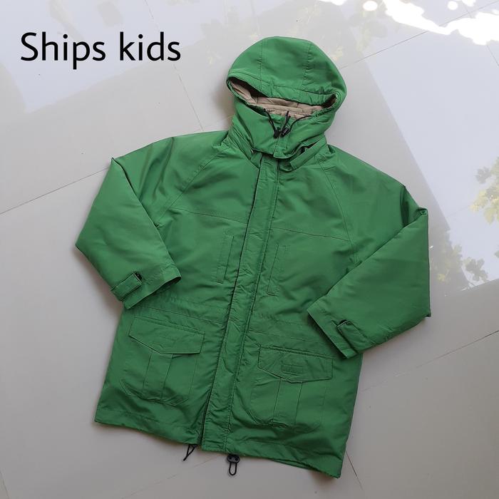 Jaket parka anak ships usia 5 tahun secnd