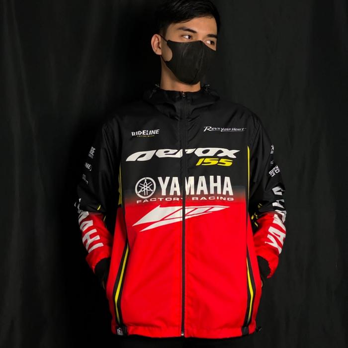 JAKET YAMAHA AEROX RACING HOODIE SUNMORI