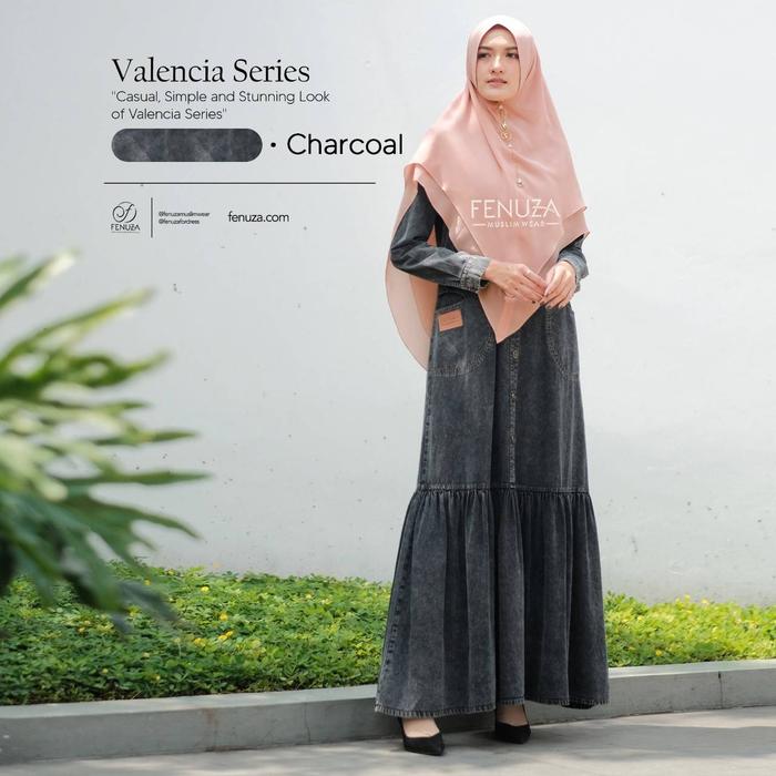 [FENUZA] VELOVE VALENCIA DRESS GAMIS DENIM