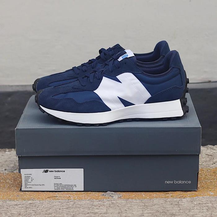 NEW BALANCE MS 327 CPD NAVY WHITE