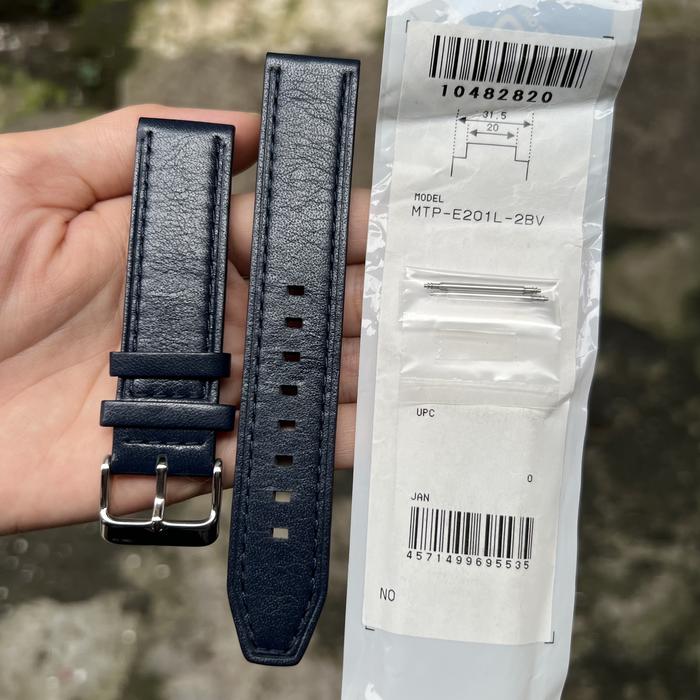 Tali strap jam tangan casio baby-g original MTP-E201L-2B MTP-E201