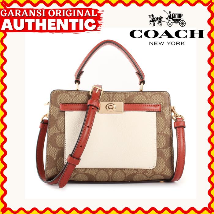 Tas Coach Mini Lane Top Handle Bag Wanita Original Branded