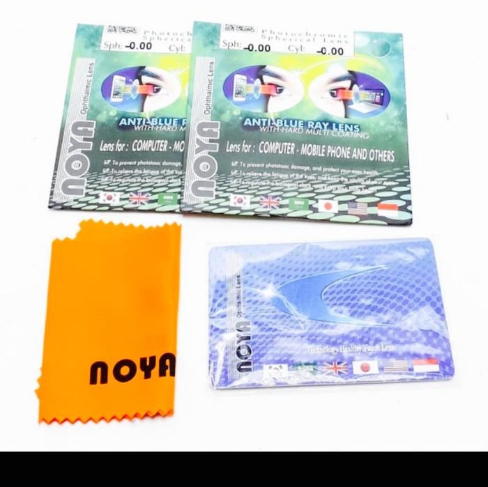 Lensa Photochromic merk Noya