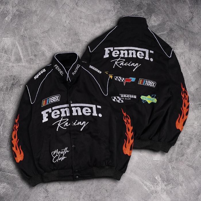 [JN01] Jaket Distro Nascar Motif FENNEL.Racing