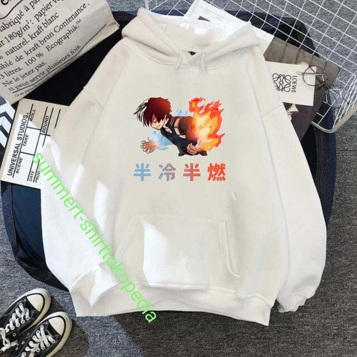 HODIE JUMPER ANIME SHOTO TODOROKI MY HERO ACADEMIA