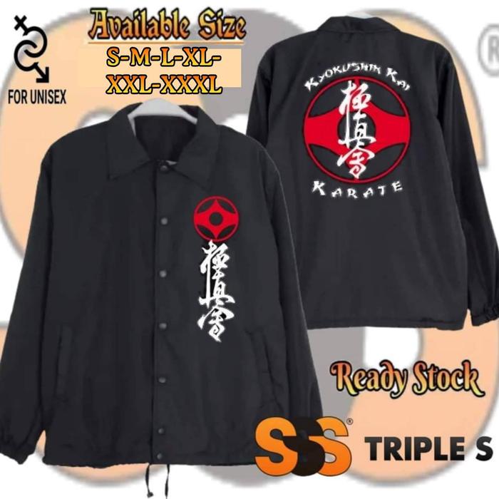 JAKET COACH BELADIRI KYOKUSHIN KAI KARATE JACKET KARATE