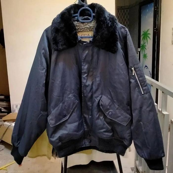 Vintage Military Bomber Jacket Brand: SEAVAN Original made in Japan