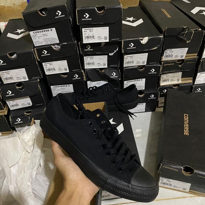 converse monoblack low bnib