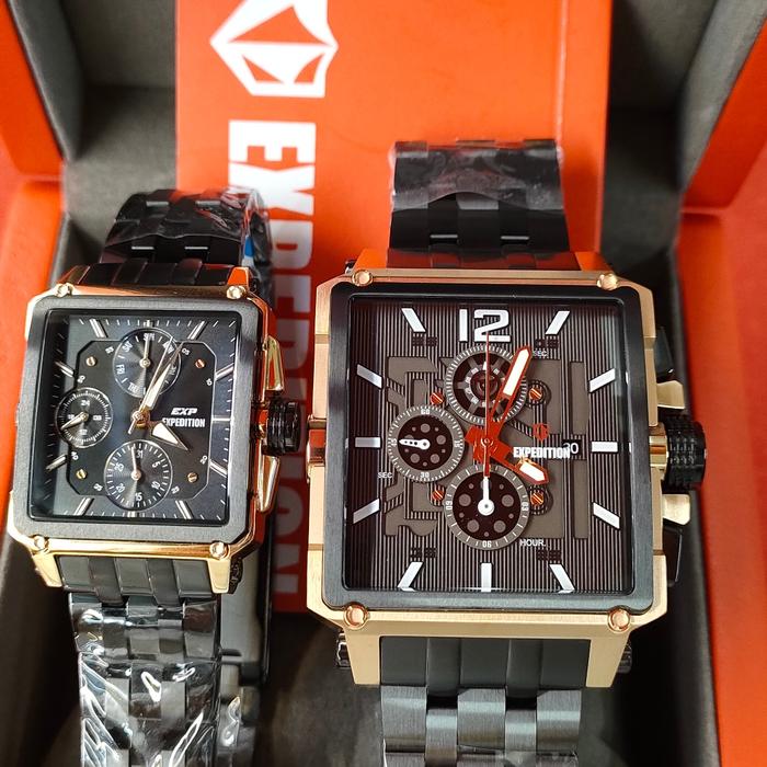 Jam Couple ORIGINAL EXPEDITION EXP E 6618 M All Stainless