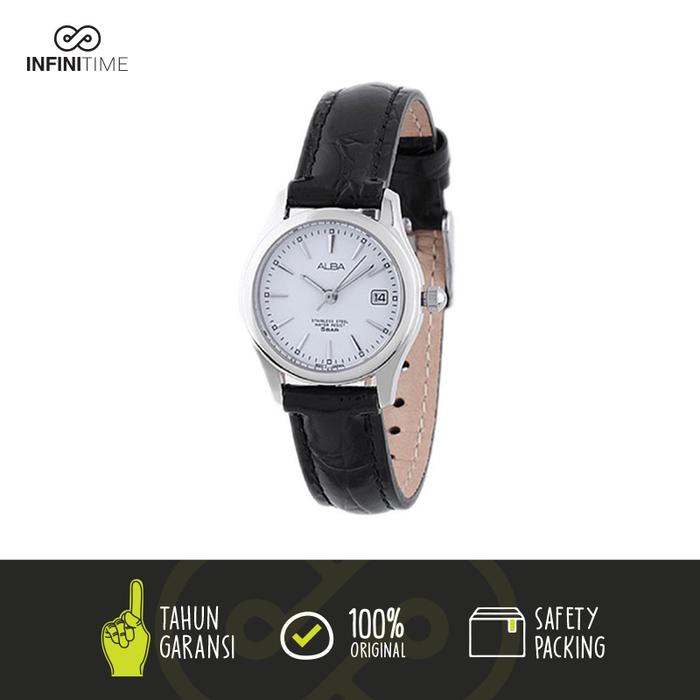 Alba Wanita AXU035X1 Leather ORIGINAL. GARANSI RESMI
