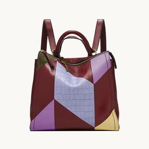 Tas Fossil Parker Small Backpack Patchwork