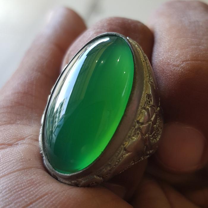 ijo botol chalsedony
