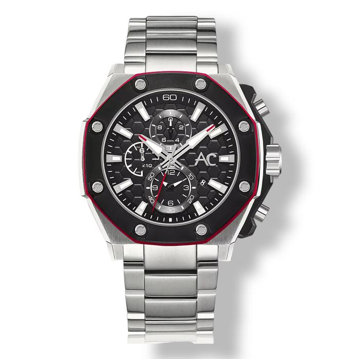 Alexandre Christie 9601 MCBTBBA Jam Tangan Pria - Silver