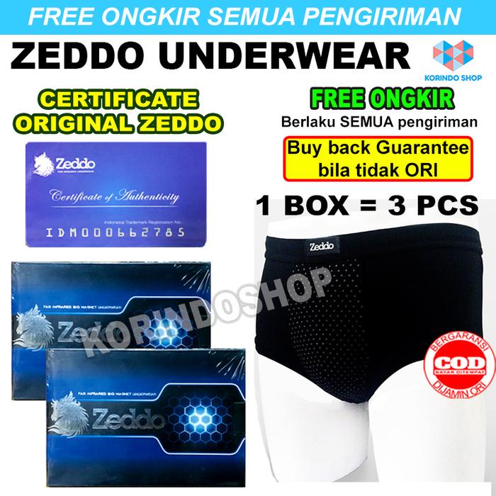 Zeddo celana dalam kesehatan pria / Zeddo far infrared underwear