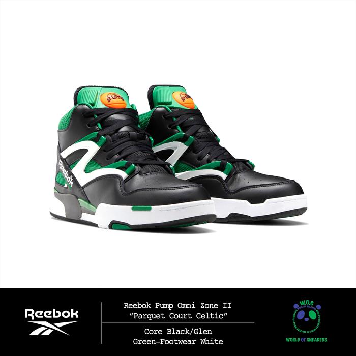 Reebok Pump Omni Zone II “Parquet Court Celtic”