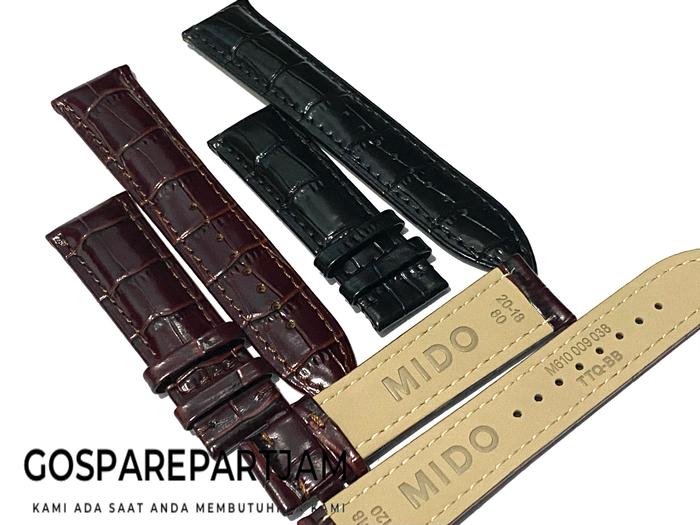 Strap Tali Jam Tangan Mido Kulit Premium Kulit Asli