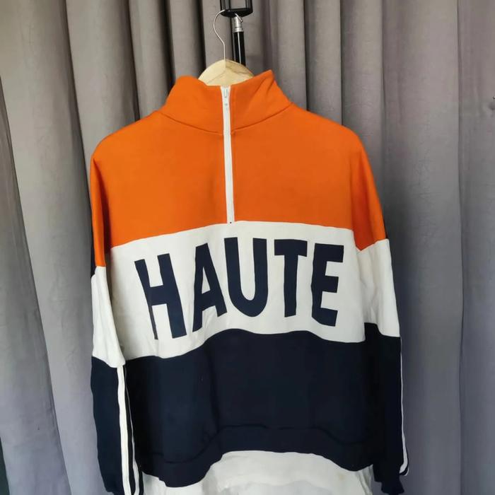 halfzip crewneck