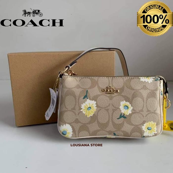 Coach C3357 Nolita 15 En Signature Lienzo Con Daisy Print