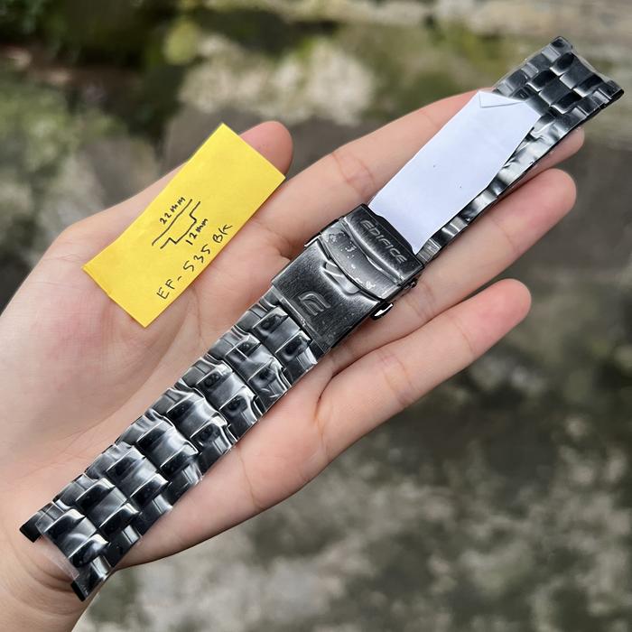 Tali strap jam tangan casio original EF-535BK EF 535BK