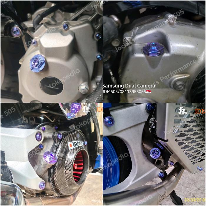 Titanium Baut Tutup Oli Yamaha Nmax Aerox Vario