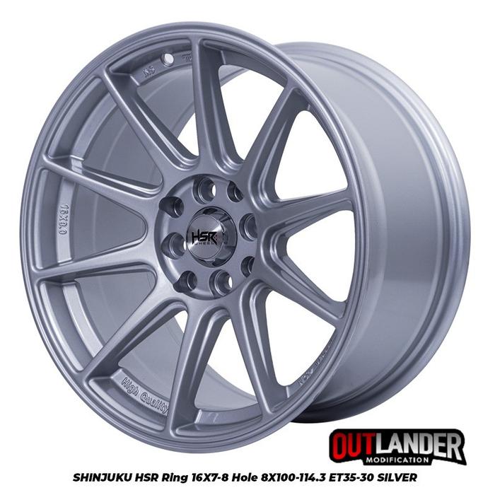 Velg Racing Xxr Ring 16 Hsr Wheel Shinjuku R16 Pelek Avanza City Brio