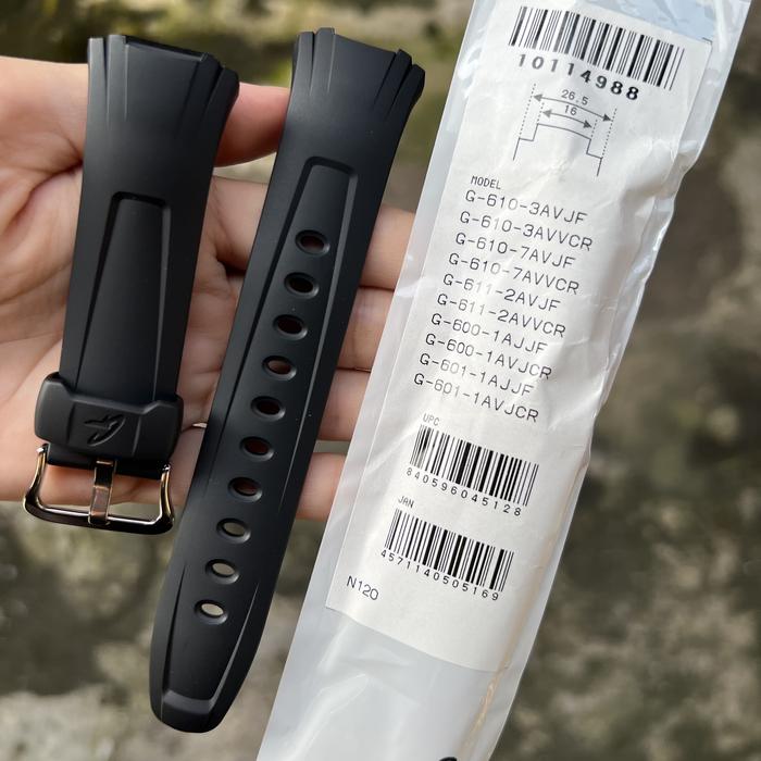 Tali strap jam tangan casio g-shock original G-600 G-601 band G 600