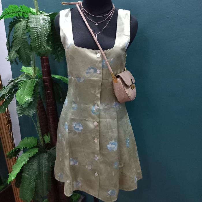 FUKU - Dress vintage thrift || overal thrift || dress bohemian kodeG03