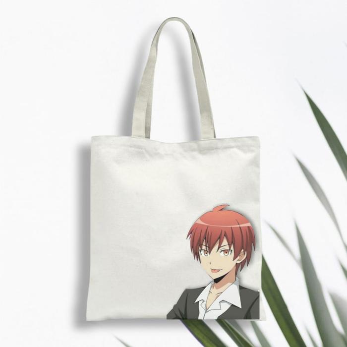 HARGA GROSIR - Totebag Anime Assasination classrom Akabane karma