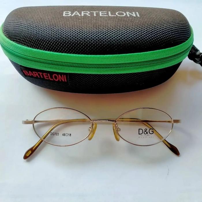Vintage Frame 80s/John Lennon Sunglasses Brand: D&G DOLCE GABBANA nos