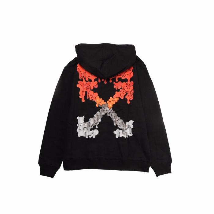 Off White Marker Hoodie Black/Red