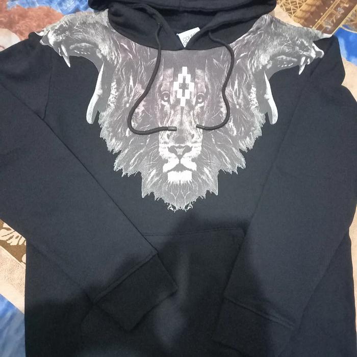 hoodie pria Marcello Burlon
