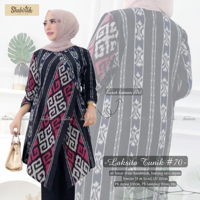 Tunik Batik Tenun Laksita A
