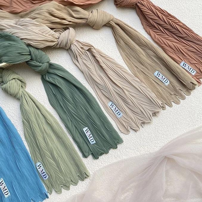 ZAFRON Ceruty babydoll pashmina