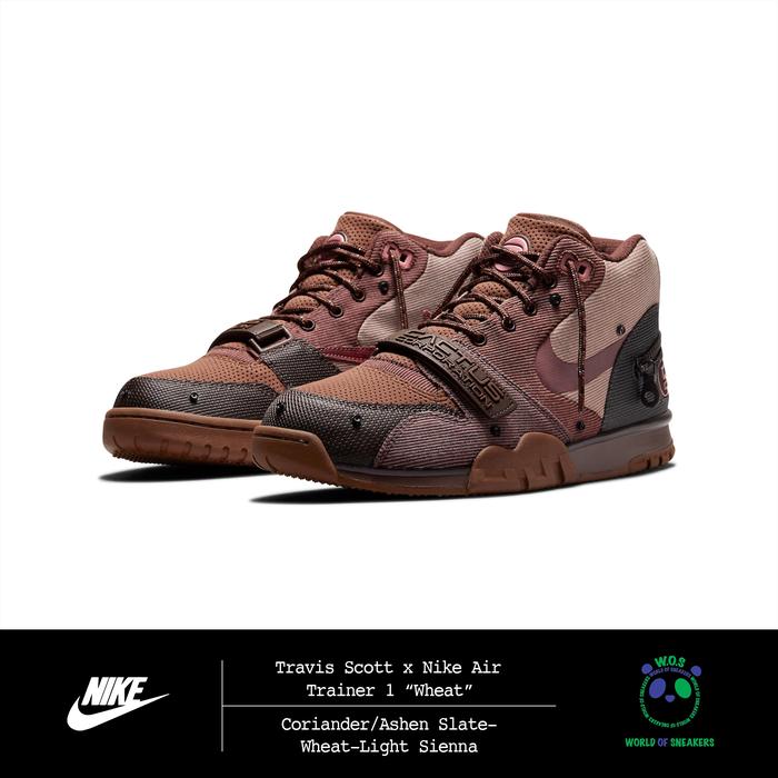 Travis Scott x Nike Air Trainer 1 “Wheat”