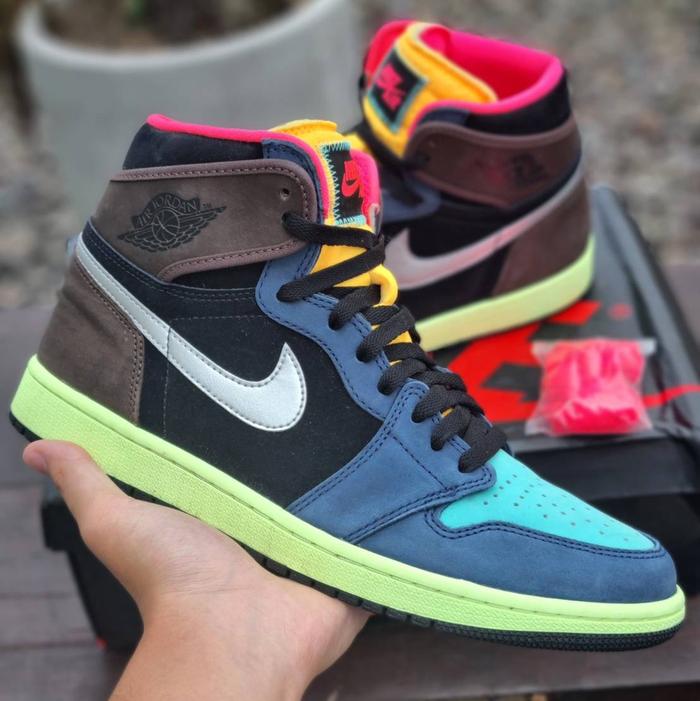 Air Jordan 1 Tokyo Bio Hack US 10 Authentic Original Sneakers 100%