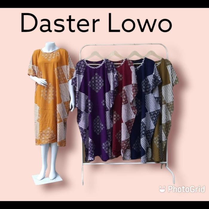 1.1 DASTER LOWO BATIK RISNA PEKALONGAN LD 165-170cm 7L/8L Panjang Baju 120cm SUPER JUMBO Bawah Lutut
