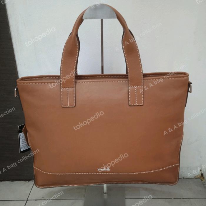 messenger bag / briefcase notebook condotti original kulit asli