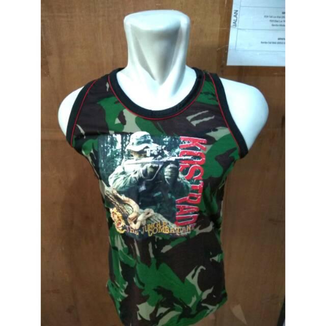 Singlet kostrad / kaos singlet loreng kostrad / singlet kostrad