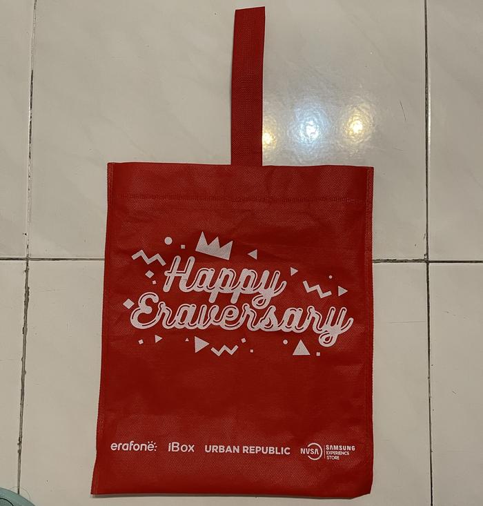 totebag ibox original limited edition /dustbag ibox /shopping bag ibox