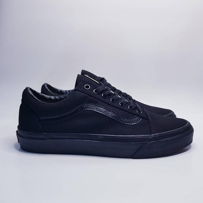 Vans Old Skool Full Black (Resmi PT. Navya)