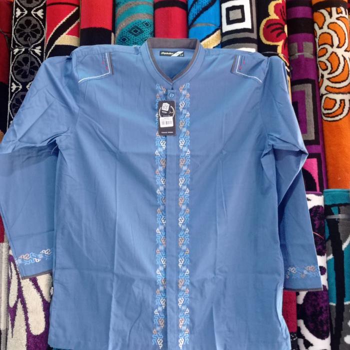 Baju koko lengan panjang ukuran jumbo L3 L4 L5
