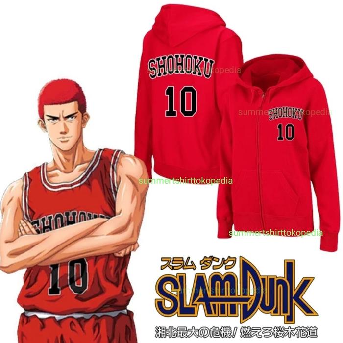 JAKET HODIE ANIME SLAM DUNK