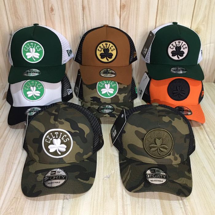 TOPI BASEBALL CELTICS NBA TOPI NEW ERA TOPI BOSTON CELTICS TRUCKER