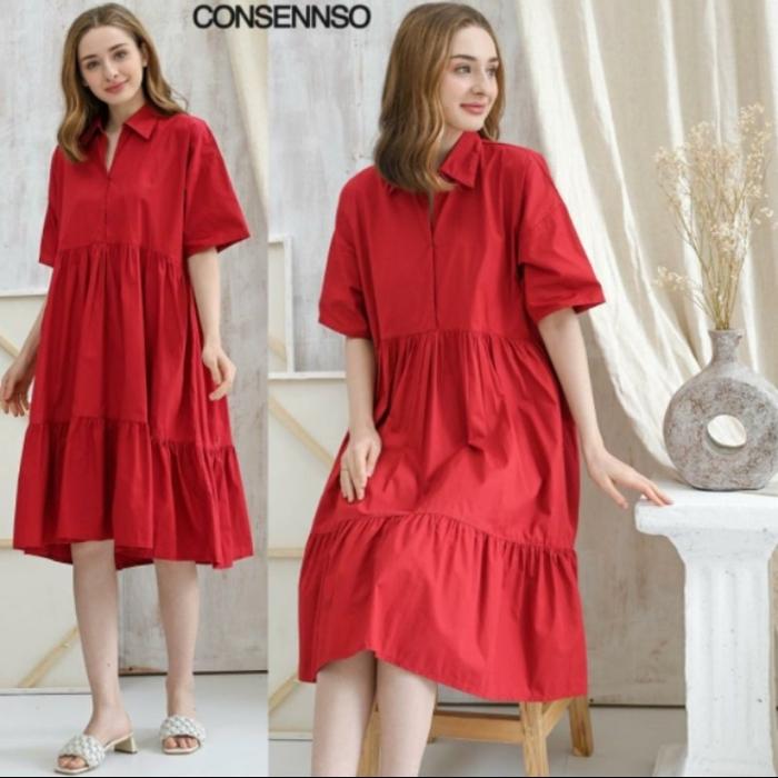 dress consenso merah
